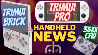 TrimUI PRO & Brick Revealed! 35XX gets GarlicOS & Steam Deck 2 news! // Handhelds Weekly