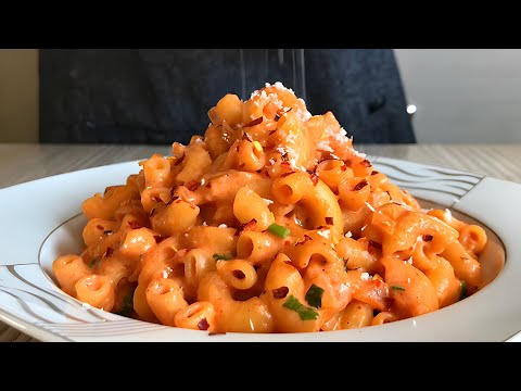 Easy Creamy Macaroni Pasta Recipe | Tasty Red Sauce Pasta | Creamy Mac & Cheese | Pasta Recipes