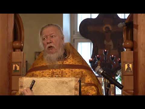 2011 11 27 Проповедь на Неделю 24 ю по Пятидесятнице заговенье на Рождественский пост