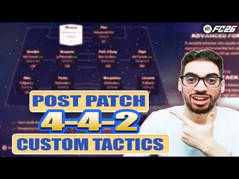 *POST PATCH* BEST META 442 FORMATION AND CUSTOM TACTICS | FC 26 ULTIMATE TEAM