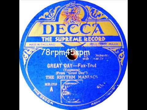 Great Day   Rhythm Maniacs Philip Lewis mit Refrain