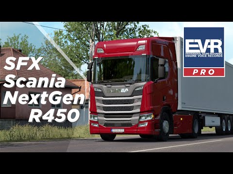 ETS 2 SFX Scania NextGen 450 Euro 6 Engine Voice Records