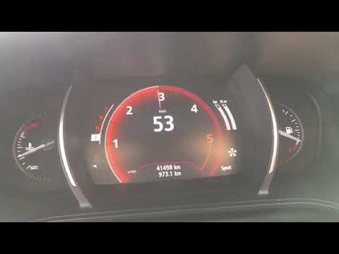 Renault Megane 4  1.5dci 110Hp Edc Icon 0-140 Acceleration
