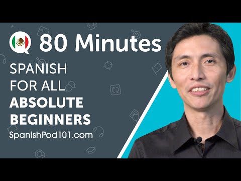 Learn Spanish in 80 Minutes - ALL the Spanish Phrases You Need to Get Started