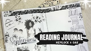 Decorate my reading journal with me for the month of September @Plannervida #planner #journal