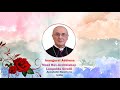 National Seminar Inauguration Most Rev Archbishop Leopoldo Girelli Apostolic Nuncio To India
