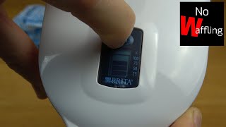 How to CLEAN and CHANGE Filter and RESET Memo Indicator on Brita Aluna Water Jug - Beginners guide