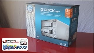 Video thumbnail for Leveraging Expandable Thunderbolt Video Storage with the G-Tech G-Dock ev by Videoguys