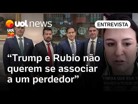 Trump e Rubio não querem se associar a um perdedor, então soltaram a mão de Flávio, diz professora