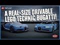 Video di The Amazing Life-size LEGO Technic Bugatti Chiron that DRIVES!