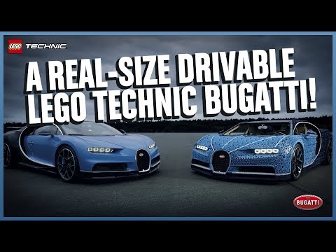 El Bugatti Chiron de LEGO