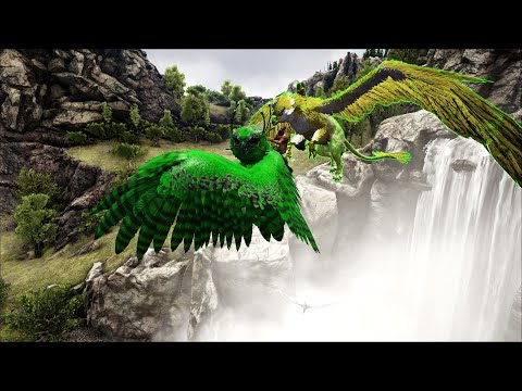 ARK GAIA 2 DEMONIC GRIFFIN N DEMONIC SNOW OWL TAMING.EP 4