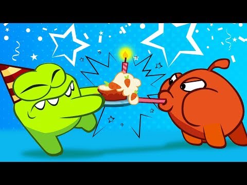 Birthday Fun | Histoires Om Nom | Dessins Drôles Pour Les Enfants | Anniversaire amusant