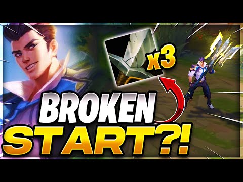 I STARTED LANE WITH TRIPLE LONGSWORDS!?