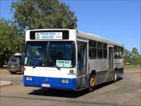[Sound] Pearl Town Bus Service Broome Mercedes-Benz O405 (W3E)