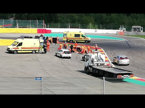 BIG CRASH VW FUN CUP SPA-FRANCORCHAMPS 2019