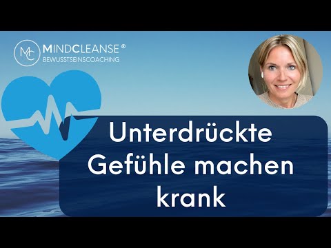 Unterdrückte Gefühle machen krank