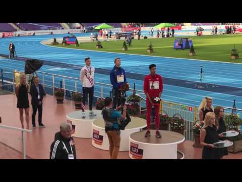 Slovenska himna Luka Janežič 400 m