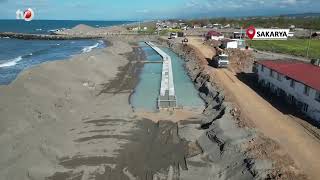 Kıyı Erozyonunun Tahrip Ettiği Karasu Sahilinde Önlemler Alınıyor