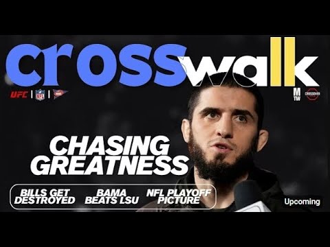 UFC 322 Legacy Fights, NFL Playoff Tiers & Bama’s Offensive Warning | Crosswalk Ep. 23