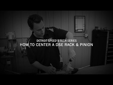 How To Center A Rack & Pinion - Detroit Speed Tech Series