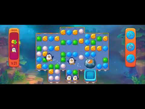 Fishdom Challenge Level 14624 (with timed boosters [Super Lightning]) @choraelmin