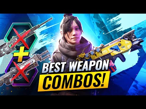 5 BROKEN WEAPON COMBOS IN SEASON 12! (Apex Legends Best Guns Tier List for Easy Kills)
