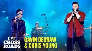 Gavin DeGraw &amp; Chris Young Perform 'Not Over You' | CMT Crossroads
