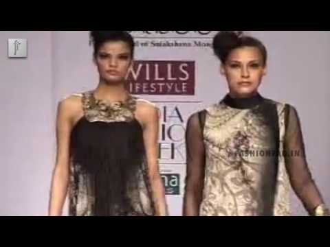 Soltee by Sulakshana Monga Fashion collection Show at - Wills Life Style India Fashion Week 2012