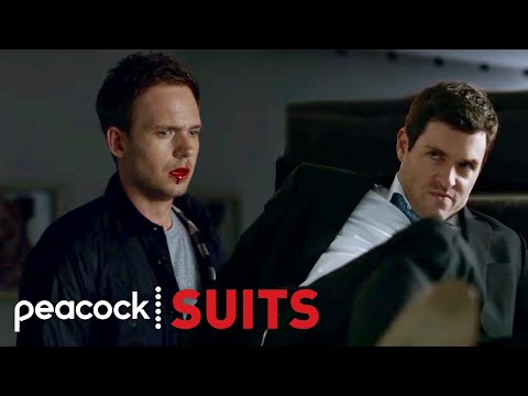 Mike fights Logan after he kissed Rachel | Suits