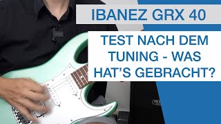 Video thumbnail for [RE-TEST] Ibanez GRX 40 - Hat sich das Tuning geloht (aus "Pimp my Axe") by Bernd Kiltz - Gitarrenvideos
