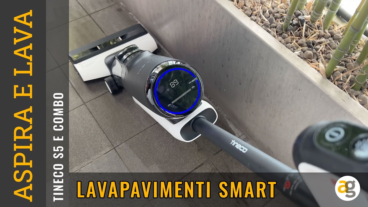 Watch Now LAVAPAVIMENTI SMART TINECO S5. ASPIRA e LAVA BENISSIMO! LAVAPAVIMENTI SMART TINECO S5. ASPIRA e LAVA BENISSIMO!