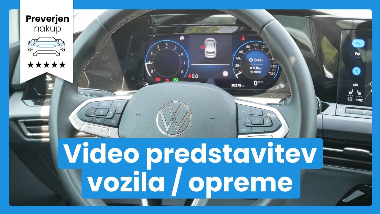 Volkswagen Golf Style 1.5 eTSI DSG - SLOVENSKO VOZILO
