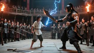 穿越到女尊國，窮小子僅憑一根電棍打敗敵國將軍，從此人生逆襲！ 🐰 #短劇 #爽剧 #逆袭  #女频  #霸道总裁爱上我 #精彩大陸短劇