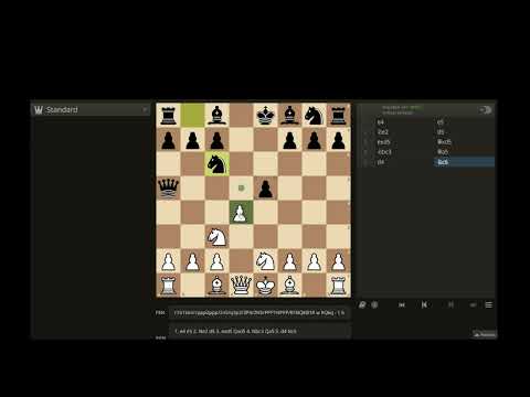 Alapin's Opening (1.e4 e5 2.Ne2 ...) opening trap 2