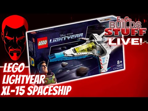 LEGO Lightyear XL-15 Spaceship: EmGo Builds Stuff LIVE!