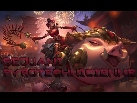 Skin Sejuani pyrotechnicienne + chromas - League of legends [FR]