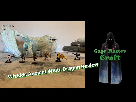 Wizkids Icons of the Realms  Arveiaturace Ancient White Dragon Review!!!