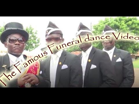 FAMOUS FUNERAL COFFIN DANCE VIDEO! PROFESSIONAL DANCING PALLBEARERS - GHANA