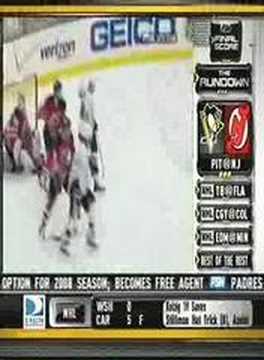 Pittsburgh Penguins vs.New Jersey highlights [11-6-07]