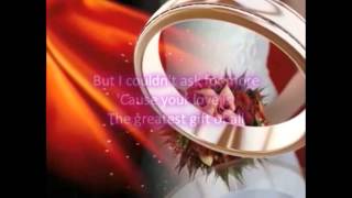 Jim Brickman &amp; Michelle Wright - Your Love (The Greatest Gift Of All) (Lyrics)