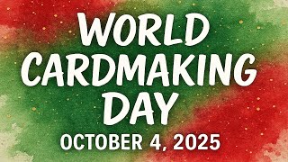 World Cardmaking Day 2025 | Cardmaking with Spellbinders + Lisa Horton All about Christmas