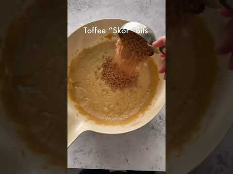 The PERFECT cookie: Brown Butter Toffee + Chocolate Chip!