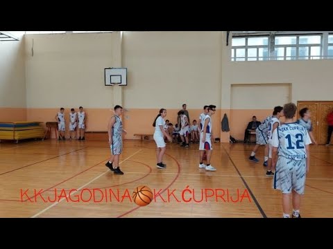 OKK Jagodina - KK Ćuprija 1 kolo U15 Pioniri KVLF RL – C 06.11.2021