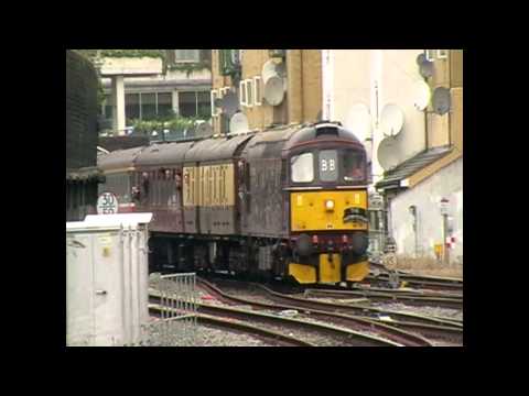 WCRC 33207 & 37516 Work The 'Merry Le Bone' Railtour With THRASH! Seen In London