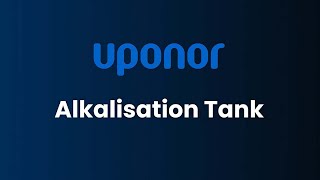 Uponor Alkalisation tank