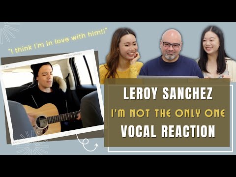 Singing in CAR! Leroy Sanchez | I'm Not The Only One (Sam Smith Cover) - Vocal Coach Reacts [Live]