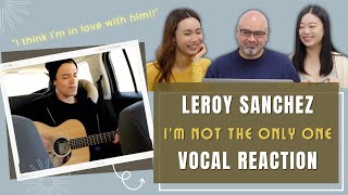 Download lagu Singing in CAR! Leroy Sanchez | I'm Not The Only One (Sam Smith Cover) - Vocal Coach Reacts [Live] mp3