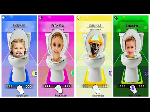 Tiles hop 345 Diana Skibidi 🆚 Roma Skibidi🆚 Blippi Skibidi🆚Vlad Skibidi