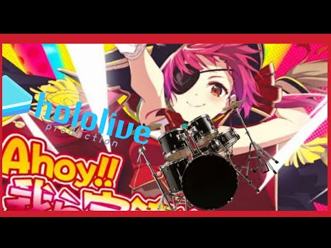 THE8BITDRUMMER- Ahoy| 🏴‍☠️Houshou Marine🏴‍☠️ drum cover
